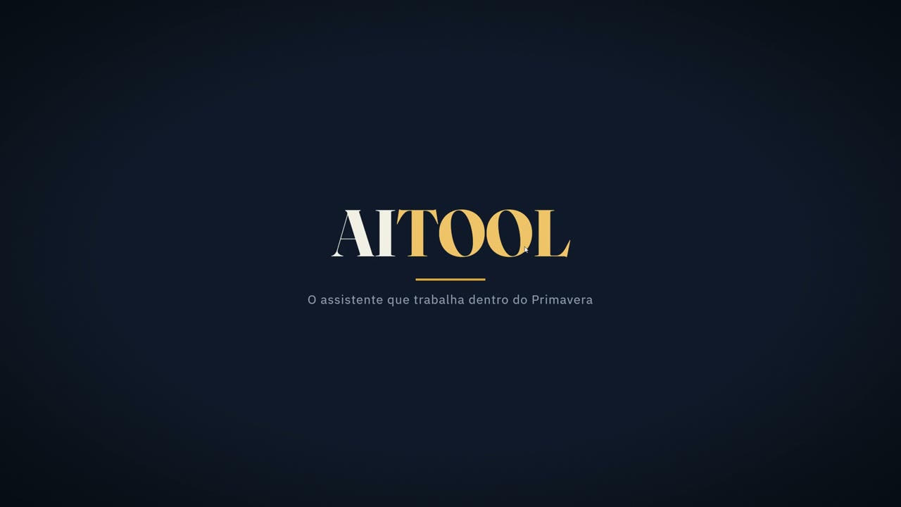 A short tour of AITOOL inside Primavera v10: a screen opened by name, pending items answered from the real database, a write previewed by the ERP and saved only on your click, and the audit trail in your own database.